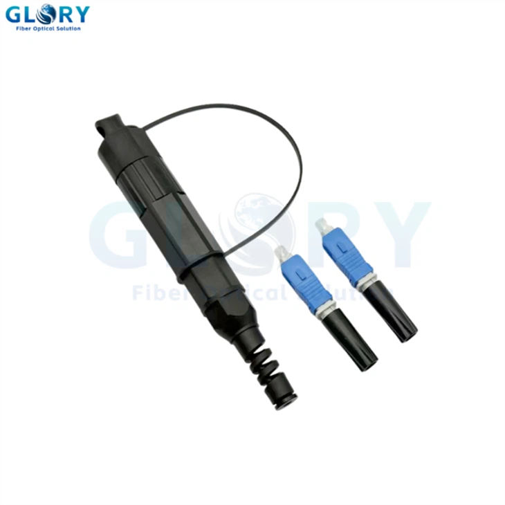 Konektor SC z optických vlákien