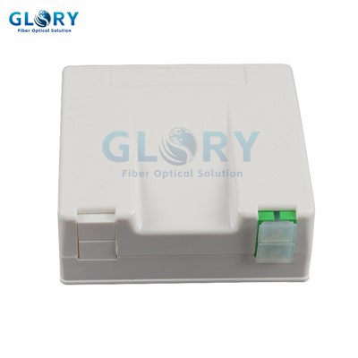 Nástenná zásuvka z optických vlákien